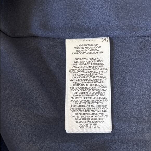 NWT-POLO RALPH LAUREN Black Watch Plaid Georgette Gown  Size 2 - Picture 6 of 7